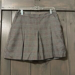 Plaid Izod Skort